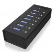 ICY BOX IB-AC618 USB 3.2 Gen 1 (3.1 Gen 1) Type-B 5000 Mbit/s Black