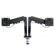 Tracer Double Armflex Monitor Mount, Black