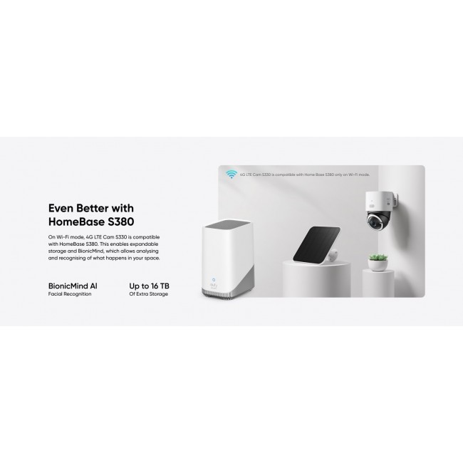 Anker Eufy 4G LTE S330 Outdoor Camera With Solar Panel T86p2321 white Anker Eufy 4G LTE S330 Outdoor Camera With Solar Panel T86p2321 white