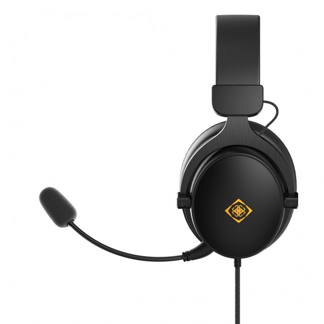 Deltaco Gaming GAM-190 headphones/headset Wired Head-band Black