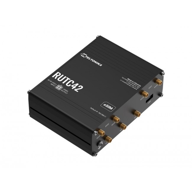 Teltonika RUTC42 - Wireless Router - WWAN 4-Port-Switch Teltonika RUTC42 - Wireless Router - WWAN 4-Port-Switch
