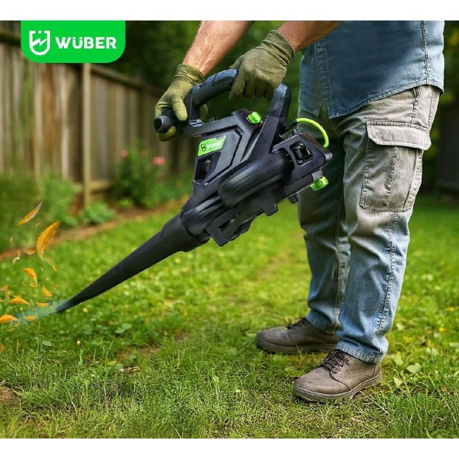 Electric leaf blower 3000 W with shredder 15:1 W43422 WUBER