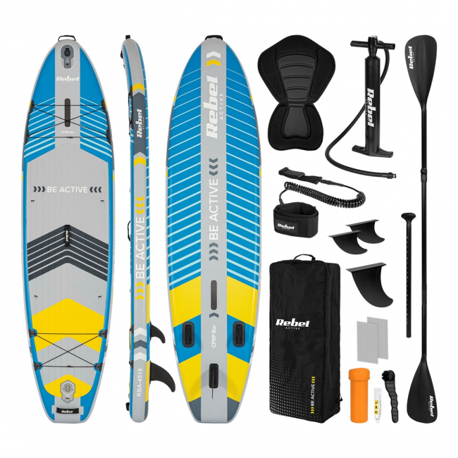 REBEL ACTIVE SUP BOARD PRO BLUE RBA-4518-BL