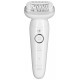 Braun Silk- pil 9 9-341 epilator 40 tweezers White