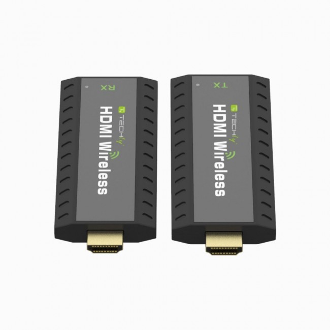 Techly IDATA HDMI-WL53 AV extender AV transmitter & receiver Black