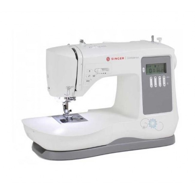 Singer 7640 sewing machine, electric current, white Singer 7640 sewing machine, electric current, white
