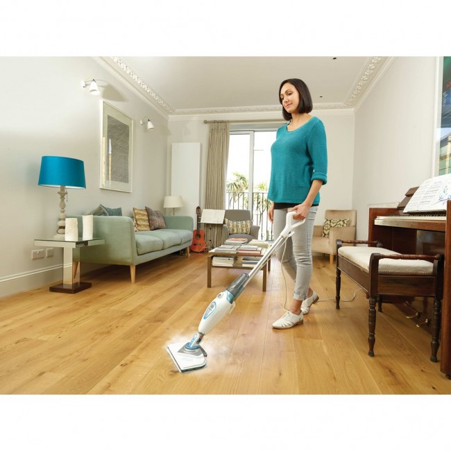 1600W Steam Mop, 350ml Detachable Container, Variable Quantity P
