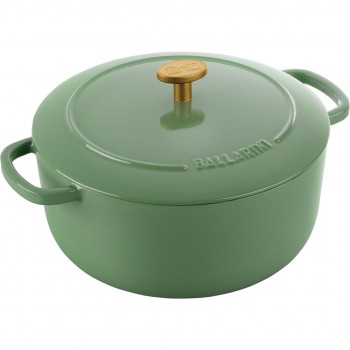 Ballarini Bellamonte Round Cast Iron Pot - 3 ltr, Green