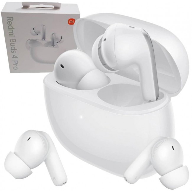 Xiaomi Redmi Buds 4 Pro Headset True Wireless Stereo (TWS) In-ear Calls/Music Bluetooth White Xiaomi Redmi Buds 4 Pro Headset True Wireless Stereo (TWS) In-ear Calls/Music Bluetooth White
