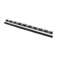 Vertical cable organizer for standing cabinets 47U (FF01 + FF02) 2 pieces black LANBERG Vertical cable organizer for standing cabinets 47U (FF01 + FF02) 2 pieces black LANBERG