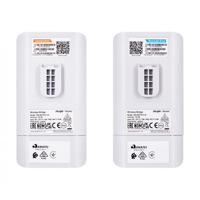 Ruijie Networks RG-EST310 V2 wireless access point 867 Mbit/s White Power over Ethernet (PoE) Ruijie Networks RG-EST310 V2 wireless access point 867 Mbit/s White Power over Ethernet (PoE)