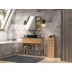 Topeshop NEL V DS ARTISAN bathroom storage cabinet Oak