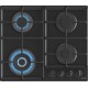 Gorenje GTW641EB hob Black Built-in 60 cm Gas 4 zone(s)