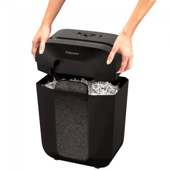Fellowes Powershred LX50 paper shredder Particle-cut shredding Black Fellowes Powershred LX50 paper shredder Particle-cut shredding Black