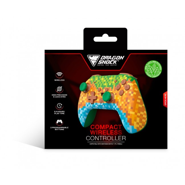 Dragonshock PopTop Cube Multicolour Bluetooth Gamepad Analogue / Digital Nintendo Switch Dragonshock PopTop Cube Multicolour Bluetooth Gamepad Analogue / Digital Nintendo Switch