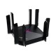 Ruijie Networks RG-EW6000GX wireless router 2.5 Gigabit Ethernet Dual-band (2.4 GHz / 5.8 GHz) Black