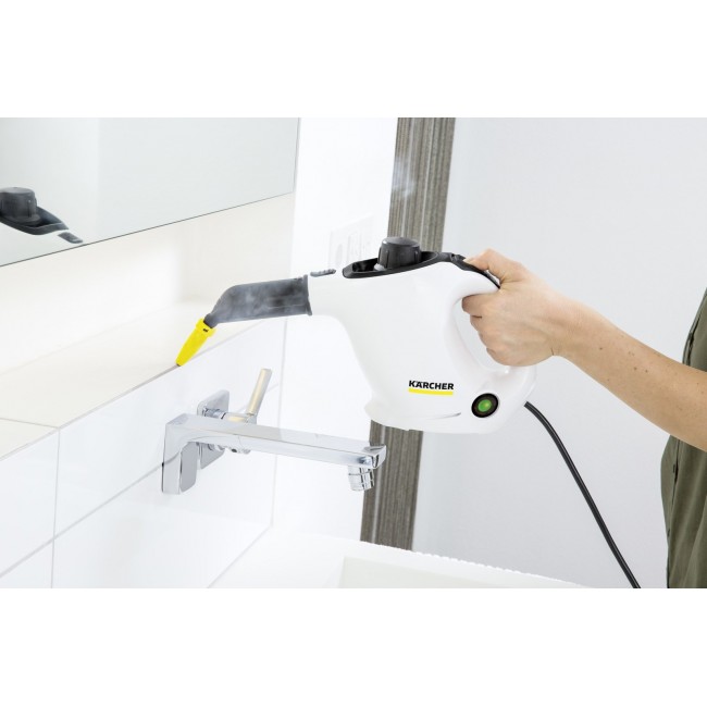 K rcher SC 1 EasyFix Portable steam cleaner 1200 W Black, White