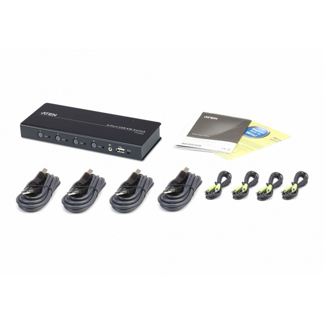 ATEN 4-Port USB KM Switch
