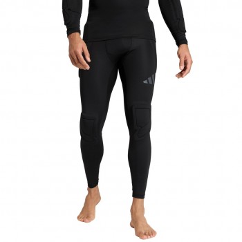 Legginsy bramkarskie męskie adidas Padded Goalkeeper Baselayer Long czarne JZ9224 XL
