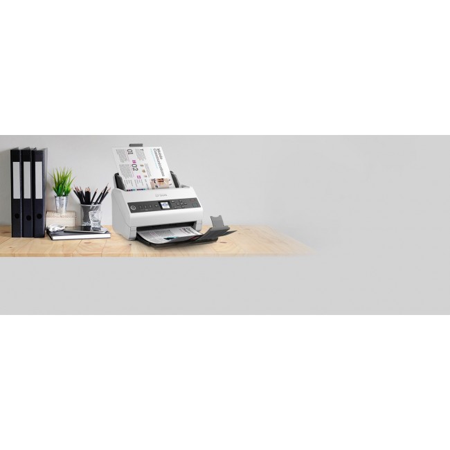 Epson DS-730N Sheet-fed scanner 600 x 600 DPI A4 Black, Grey Epson DS-730N Sheet-fed scanner 600 x 600 DPI A4 Black, Grey