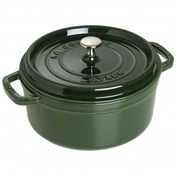 STAUB LA COCOTTE Garnek eliwny okrąg y 3.8 ltr, zielony