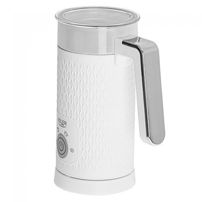Adler AD 4494 milk frother/warmer Automatic Metallic, White Adler AD 4494 milk frother/warmer Automatic Metallic, White