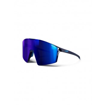 Photochromic bike glasses Julbo Edge - Reactiv 1-3 HC - matt blue/blue