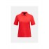 PEAK PERFORMANCE Women's Comfort Zip Polo Shirt, red