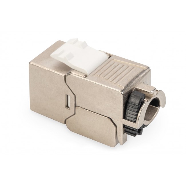 Digitus CAT 6A Keystone module, shielded with intelligent cable manager