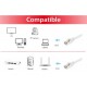 Equip Cat.6A S/FTP Patch Cable, 20m, White Equip Cat.6A S/FTP Patch Cable, 20m, White