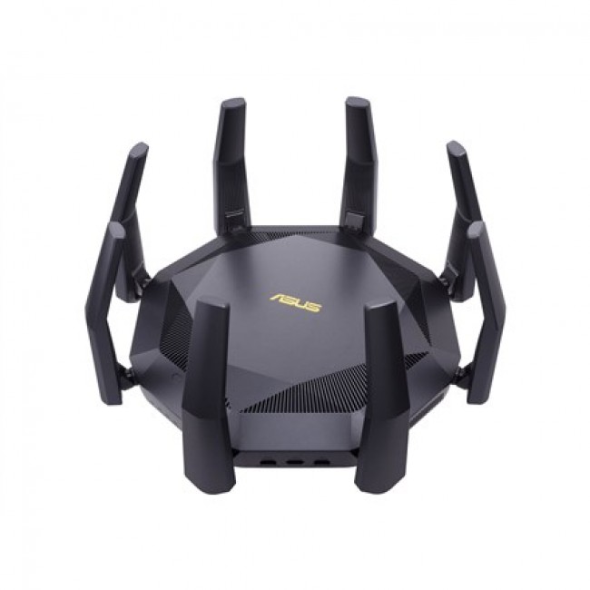 ASUS RT-AX89X AX6000 AiMesh wireless router Ethernet Dual-band (2.4 GHz / 5 GHz) Black ASUS RT-AX89X AX6000 AiMesh wireless router Ethernet Dual-band (2.4 GHz / 5 GHz) Black