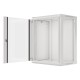 Lanberg WF01-6415-10S rack cabinet 15U Wall mounted rack Grey