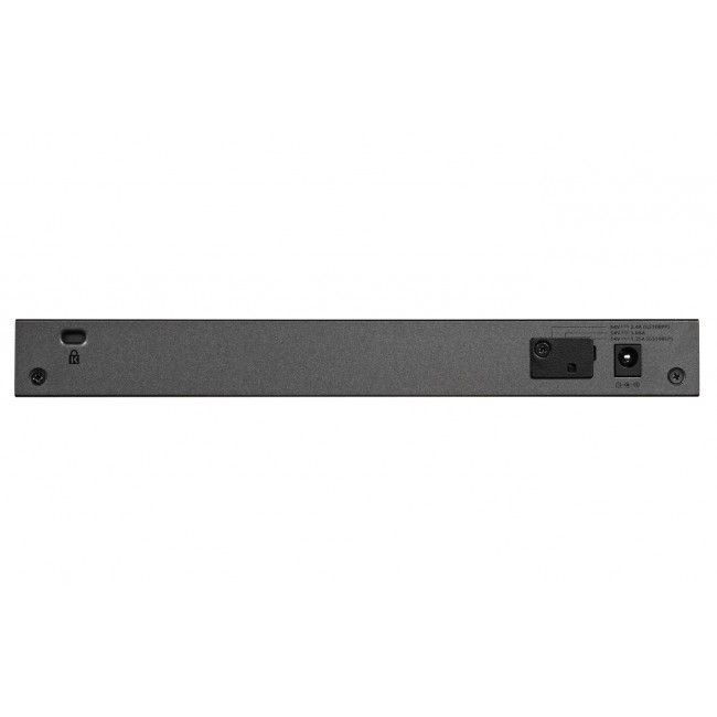 NETGEAR GS108LP Unmanaged Gigabit Ethernet (10/100/1000) Power over Ethernet (PoE) 1U Black, Grey