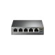 TP-Link 5-Port 10/100Mbps Desktop PoE Switch with 4-Port TP-Link 5-Port 10/100Mbps Desktop PoE Switch with 4-Port