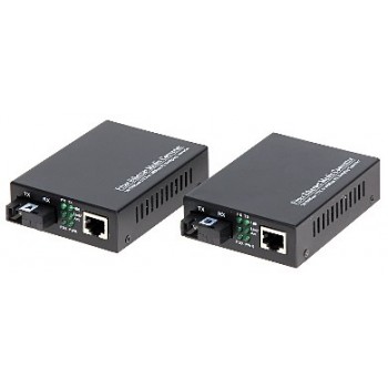 Multimode media converter OM1-MM complete