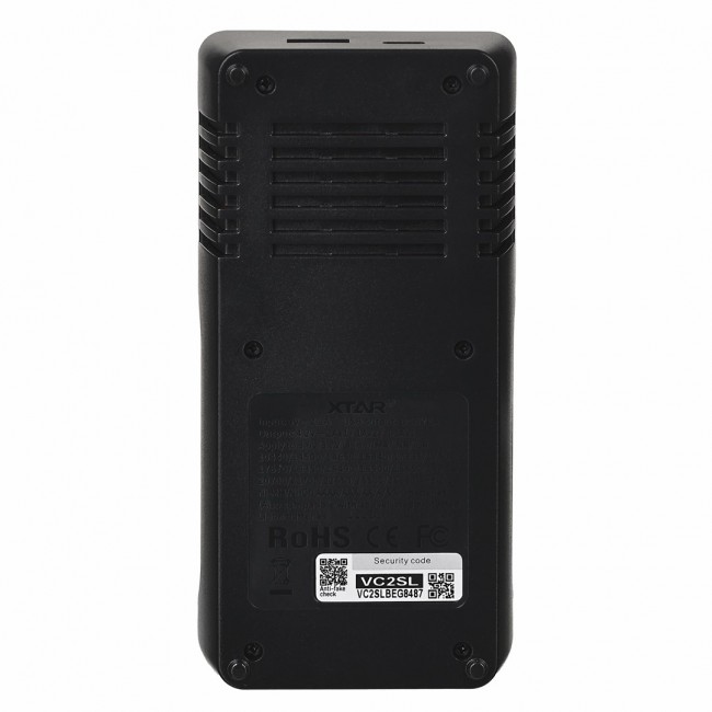 XTAR VC2SL Battery charger Li-ion / Ni-MH / Ni-CD 18650 XTAR VC2SL Battery charger Li-ion / Ni-MH / Ni-CD 18650
