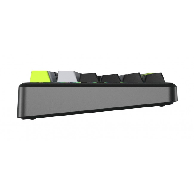F99 Pro Black+Grey+Green GrayWood RGB AULA gasket keyboard
