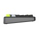 F99 Pro Black+Grey+Green GrayWood RGB AULA gasket keyboard