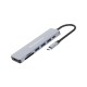 Conceptronic DONN19G 7-in-1 USB 3.2 Gen 1 Docking Station, HDMI, USB-A 3.0 x 3, SD, TF/MicroSD, 100W USB PD