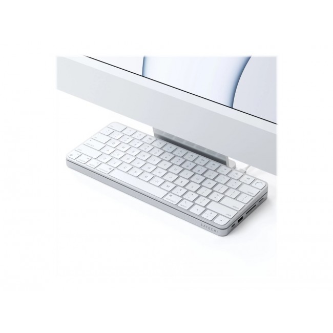 Satechi dock & port replic. for laptops, silver