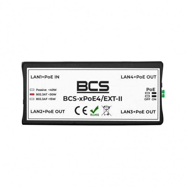 BCS-xPoE4/EXT-II BCS-xPoE4/EXT-II