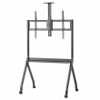 Maclean TV stand / cart, camera shelf, on casters, 55-100 Maclean TV stand / cart, camera shelf, on casters, 55-100
