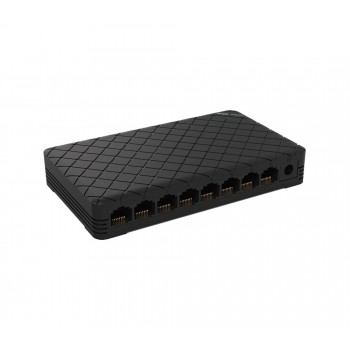 Ruijie Networks RG-ES08G-L network switch Unmanaged Gigabit Ethernet (10/100/1000) Black