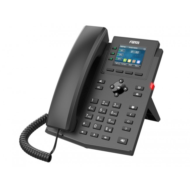 Fanvil X303-2 IP phone Black 4 lines LCD