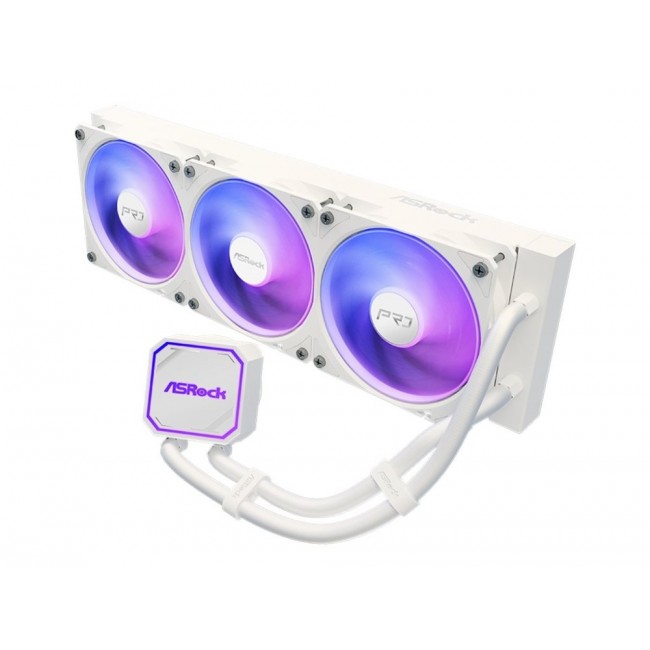 Asrock Pro White 360 ARGB Processor All-in-one liquid cooler 12 cm