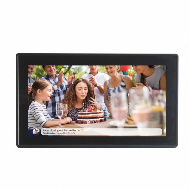 Denver PFF-1515B digital photo frame Black 39.6 cm (15.6