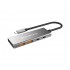 Conceptronic HUBBIES15G interface hub USB 3.2 Gen 2 (3.1 Gen 2) Type-C 10000 Mbit/s Grey