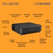 Epson Lifestudio Grand EH-LS670B - Metallic black Epson Lifestudio Grand EH-LS670B - Metallic black