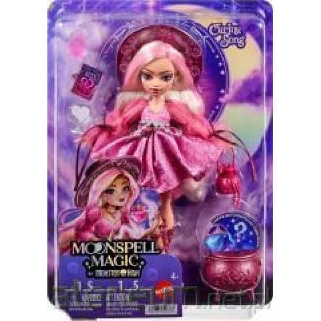Monster High Moonspell Magic by Carina Song Fashion Doll, Love Witch with Accessories