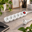 Esperanza ELK215W Power strip 5GN/3M White